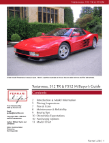Ferrari Automobile 512 TR User manual