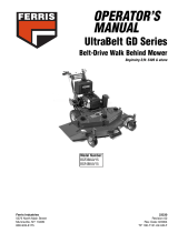 Ferris Industries UltraBelt GD BGF48KAV15 User manual