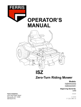 Ferris ISZKAV23/52 User manual