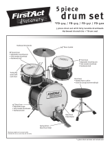 First Act DRUM SET FD-514 User manual