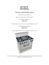 Five Star Ranges Range TN310-7BW User manual