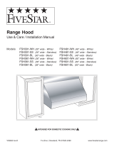 Five Star Ranges FSH361-WH User manual