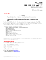 Fluke 115 User manual