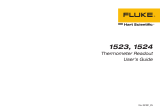 Fluke Calibration 1523 Handheld Thermometer Readout User manual