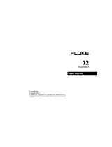 Fluke PN 2063508 User manual