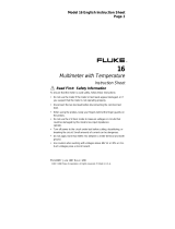 Fluke Welder PN 643657 User manual
