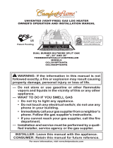 Comfort Flame CCL3924PTA User manual