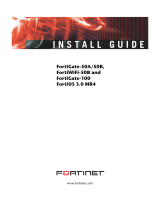 Fortinet FortiGate-50A User manual