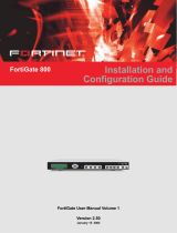 Fortinet FortiGate FortiGate-800 User manual