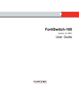 Fortinet FortiSwitch-100 User manual