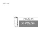 Foxda FM-6605 User manual