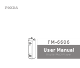 Foxda Tech FM-6606 User manual
