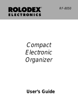 Franklin Compact Electronic Organizer RF-8050 User manual