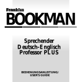 Franklin Deutsch-Englisch Professor PLUS None User manual