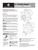 Franklin J Series User manual