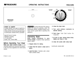 Frigidaire FDE216RE User manual