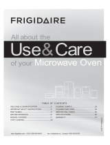Frigidaire FFMV154CLS Owner's manual