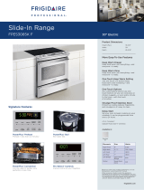 Frigidaire FPES3085K F User manual