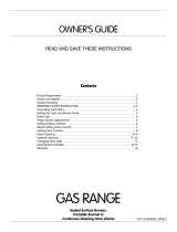 Frigidaire GAS RANG User manual