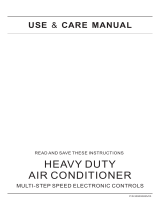 Frigidaire HEAVY DUTY AIR CONDITIONER User manual