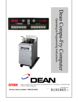 Dean Dean Compu-Fry User manual