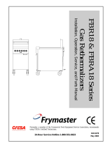 Frymaster FBR18 User manual