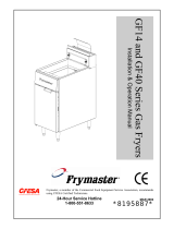 Frymaster GF14 User manual