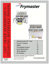 Frymaster LOV M3000 User manual