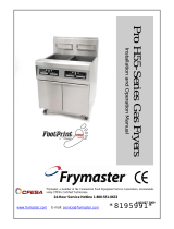 Frymaster PRO H55 User manual