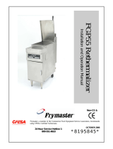 Frymaster FGP55 User manual