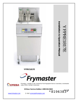 Frymaster YFPRE1817E User manual