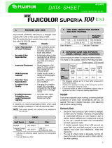 Fujifilm FujiColor Superia 100 User manual