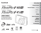 Fujifilm F40fd User manual