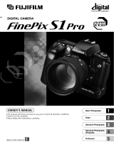 Fujifilm FinePix S1 User manual
