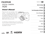 Fujifilm X20 Owner's manual