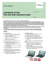 Fujitsu Siemens Computers LIFEBOOK P7120 User manual
