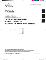 Fujitsu Air Conditioner User manual