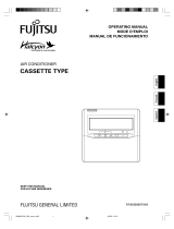 Fujitsu AIR CONDITIONER CASSETTE TYPE User manual
