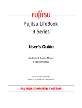 Fujitsu B3020D User manual