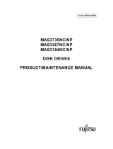 Fujitsu MAS3184NC/NP User manual