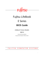 Fujitsu E8010 User manual