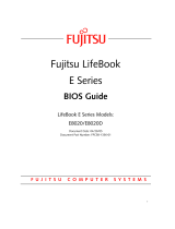 Fujitsu E8020D User manual