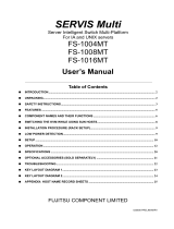 Fujitsu FS-1016MT User manual