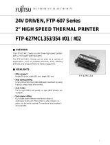 Fujitsu FTP-627MCL353 User manual