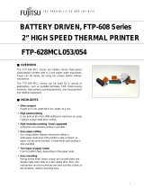 Fujitsu FTP-628MCL053 User manual