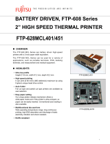 Fujitsu FTP-628MCL401 User manual
