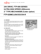 Fujitsu FTP-629MCL054 User manual