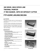 Fujitsu FTP-632MCL001 User manual