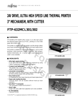 Fujitsu FTP-632MCL302 User manual