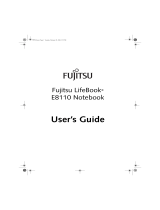 Fujitsu LifeBook E8110 User manual
